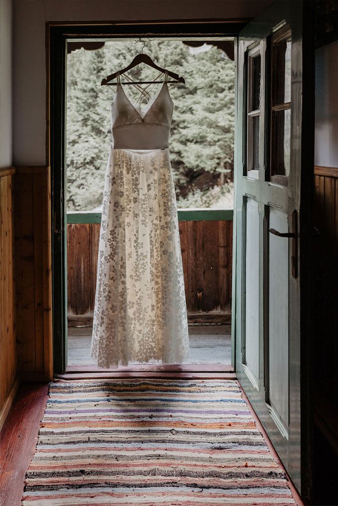 Hochzeitskleid - Heiraten auf der Grawandhütte im Zillertal