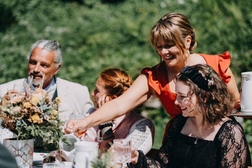 Hochzeitstafel Grawandhütte - Zemmgrund Zillertal