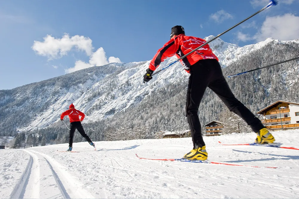 Langlaufen in Breitenbach Fotograf: Bernhard Berger TVB Alpbachtal